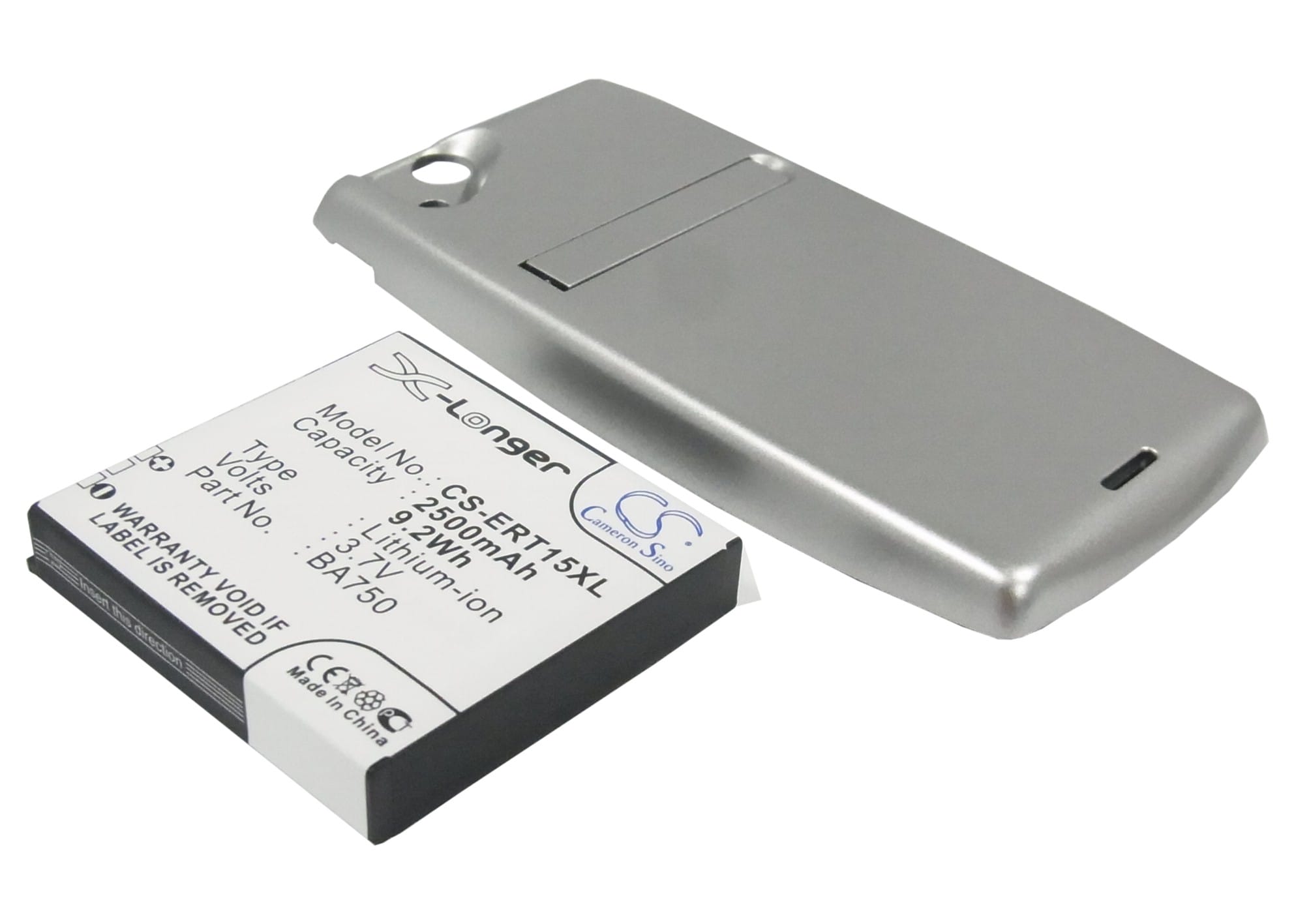 Batteri til Sony Ericsson Xperia Arc mfl - 2.500 mAh