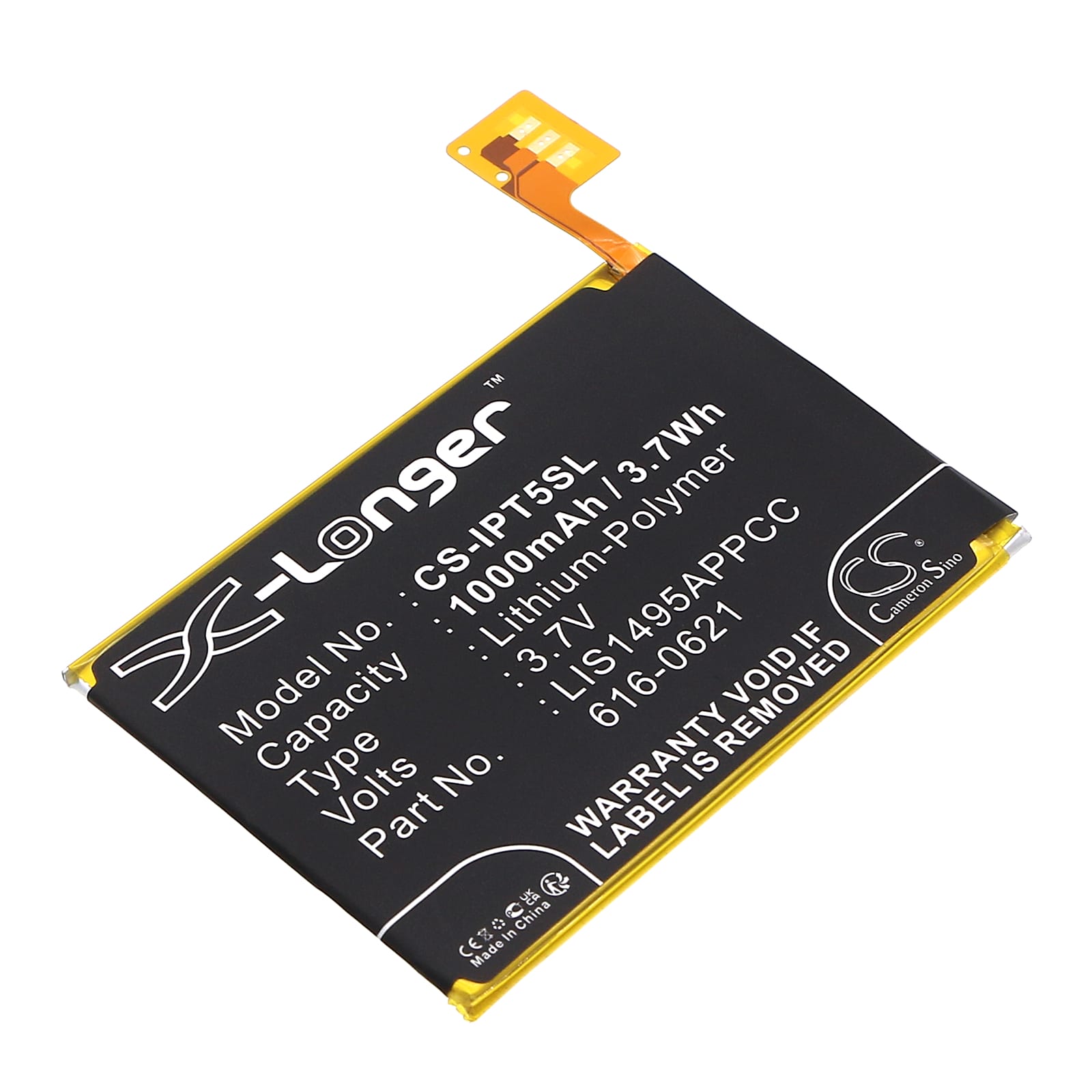 Batteri til Apple iPod Touch 5th