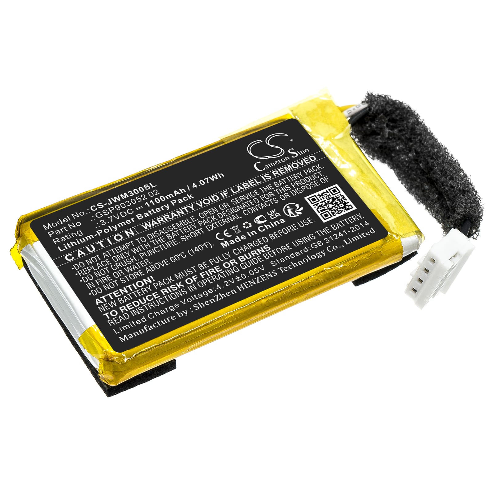 Batteri til JBL Wind 3 mfl - 1.100 mAh