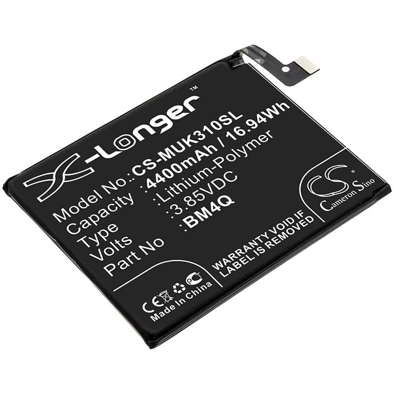 Batteri til Xiaomi K30 Pro mfl - 4.400 mAh