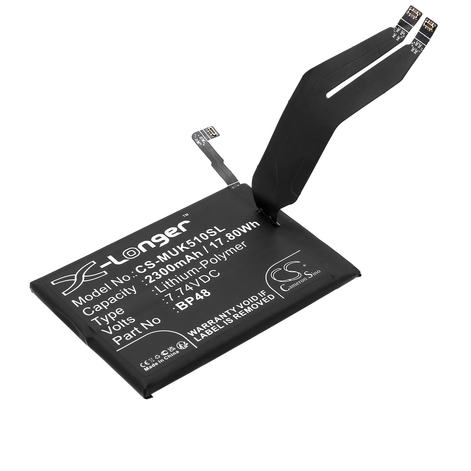 Batteri til Xiaomi Redmi K50 Gaming Edition mfl - 2.300 mAh