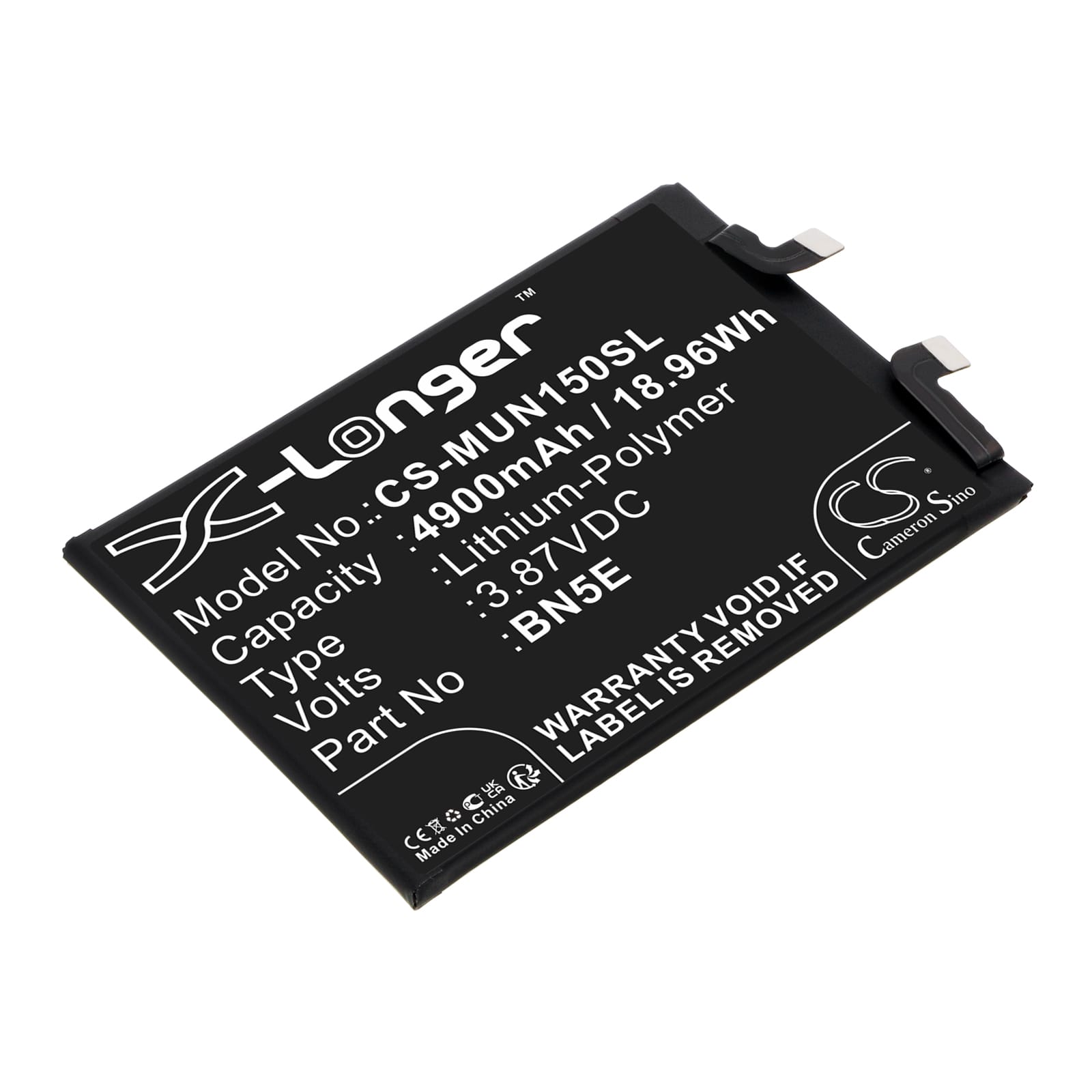 Batteri til Xiaomi Redmi Note 11E Pro - 4.900 mAh