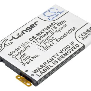 Batteri til Motorola Droid 4 mfl - 1.730 mAh