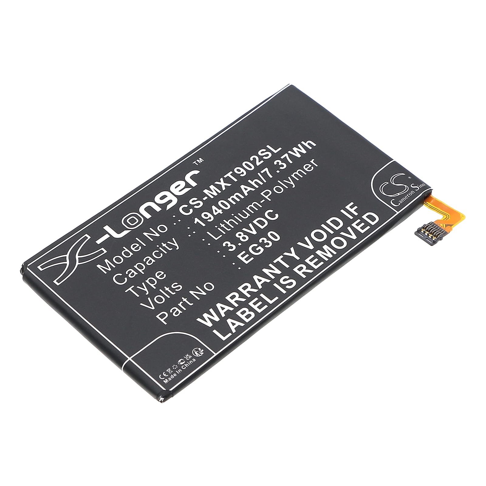 Batteri til Motorola RAZR I - 1.940 mAh