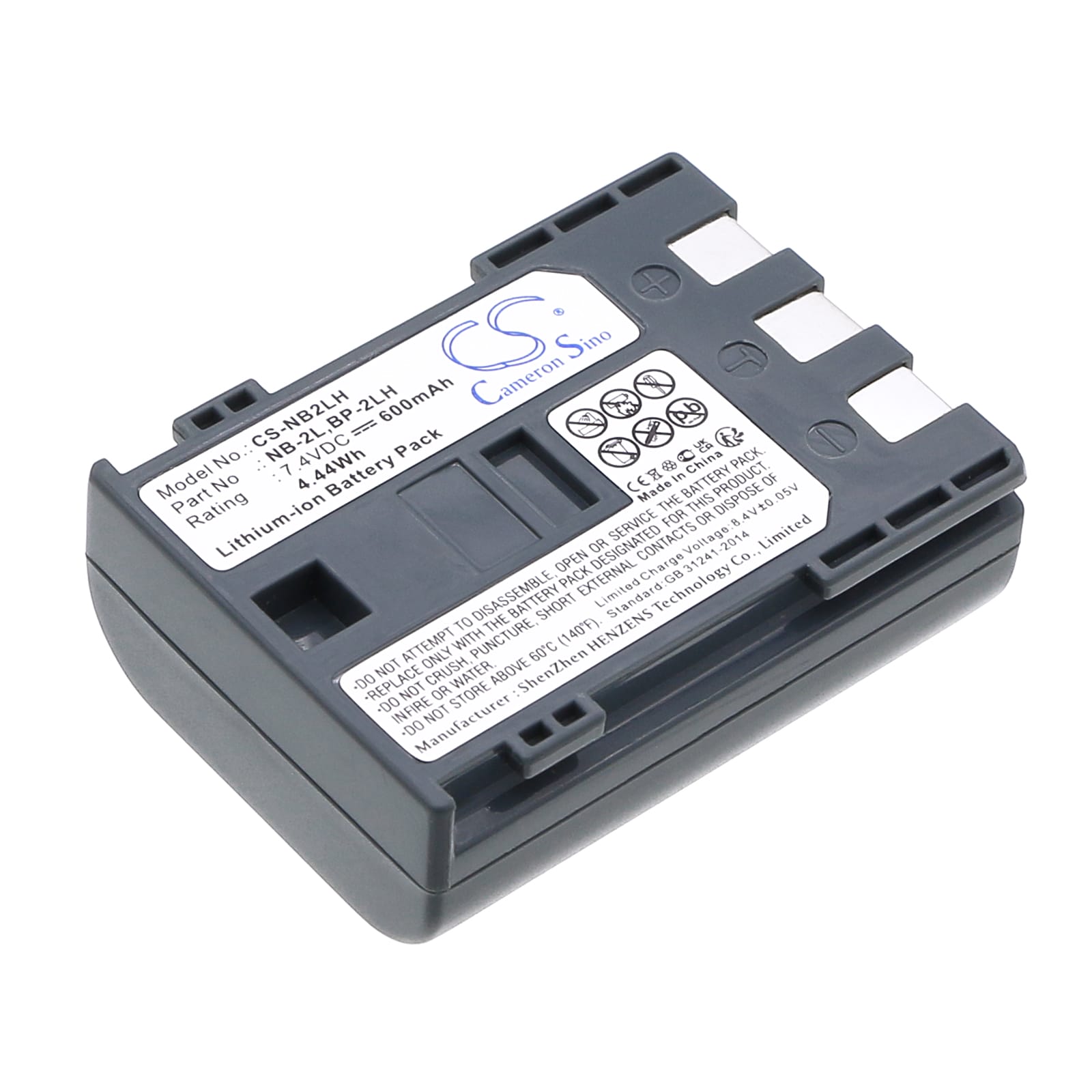 Batteri til Canon - NB-2L - 700 mAh