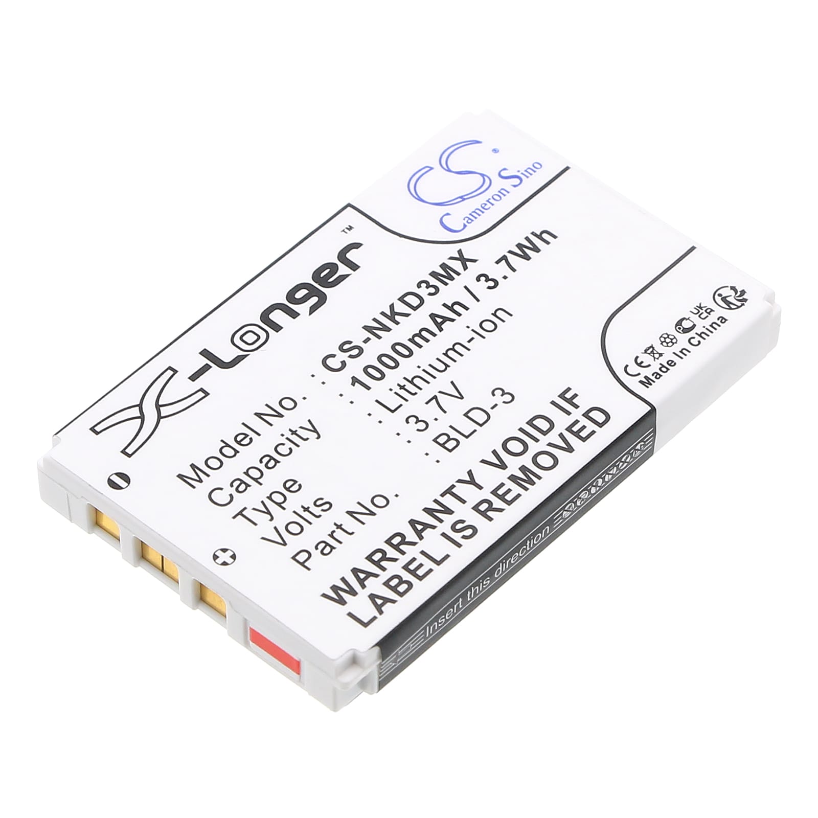 Batteri til Nokia 2100 mfl - 1.000 mAh