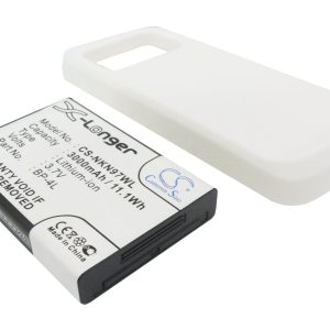 Batteri til Nokia N97 - 3.000 mAh - Vit