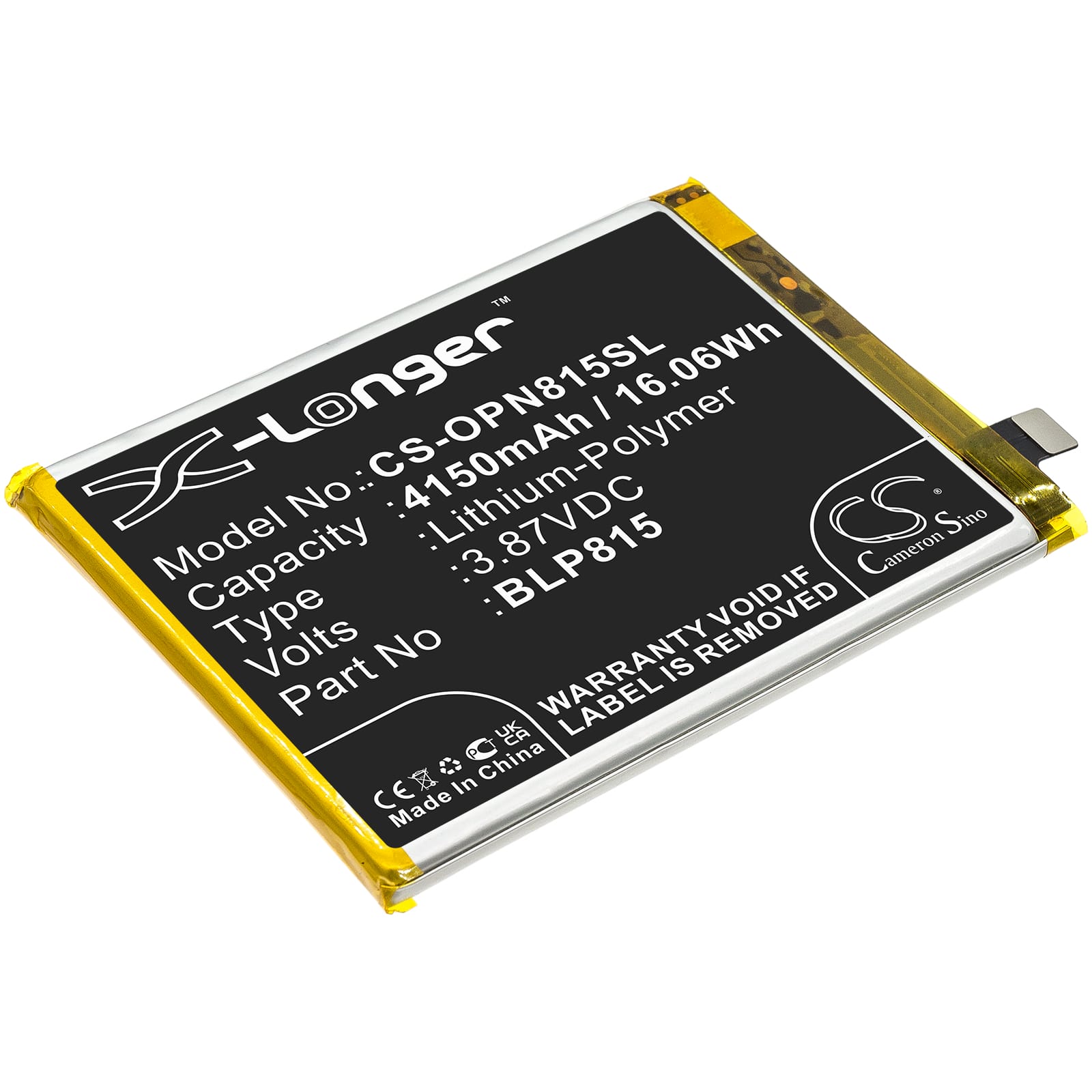 Batteri til OnePlus Nord N10 5G mfl - 4.150 mAh