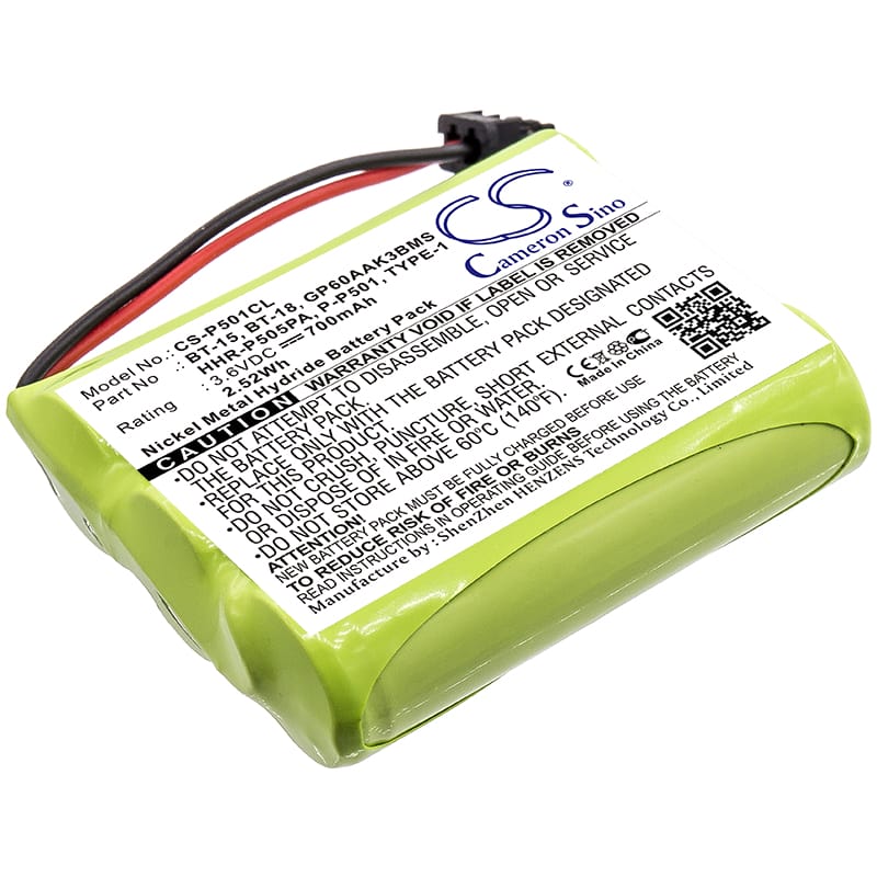 Batteri til Panasonic KC-TC917HSB mfl