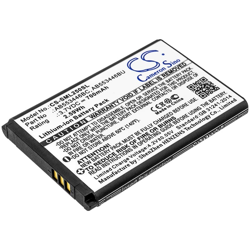 Batteri til Samsung SGH-L258 mfl