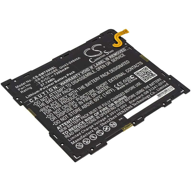 Batteri til Samsung Galaxy Tab A 10.5 2018 mfl - 7.300 mAh
