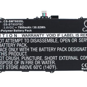 Batteri til Samsung Galaxy Tab S 10.5 mfl - 7.900 mAh