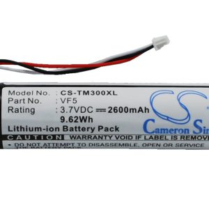 Batteri til TomTom Go 300 / 400 mfl - 2.600 mAh
