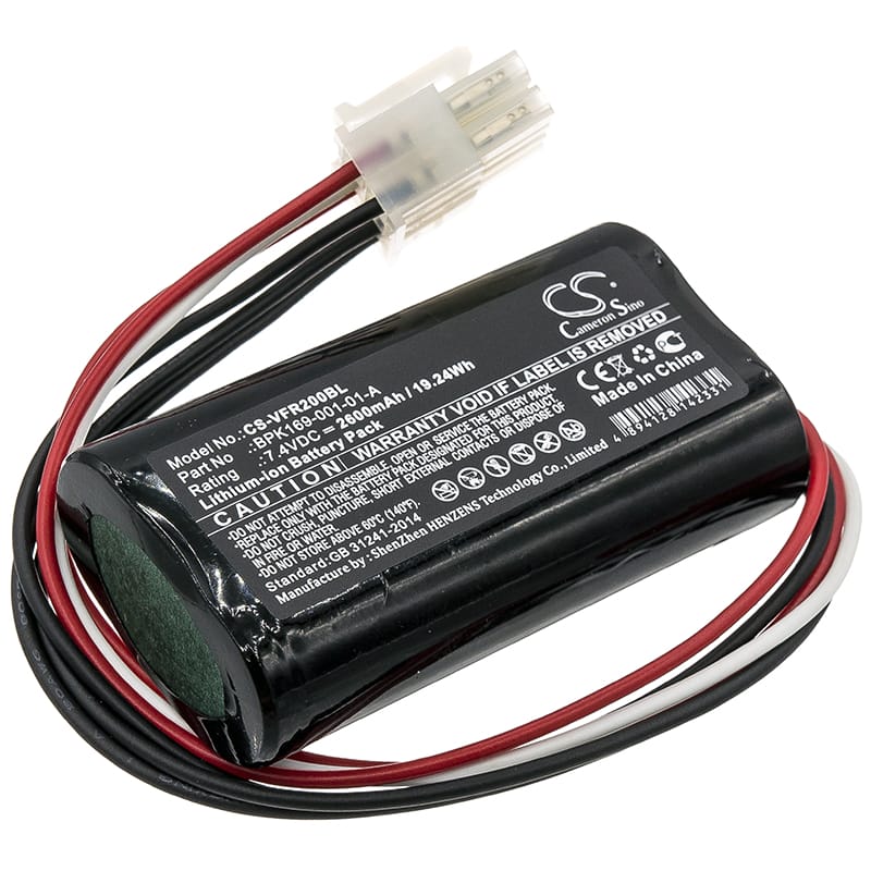Batteri til Verifone PCA169-001-01 mfl - 2.600 mAh