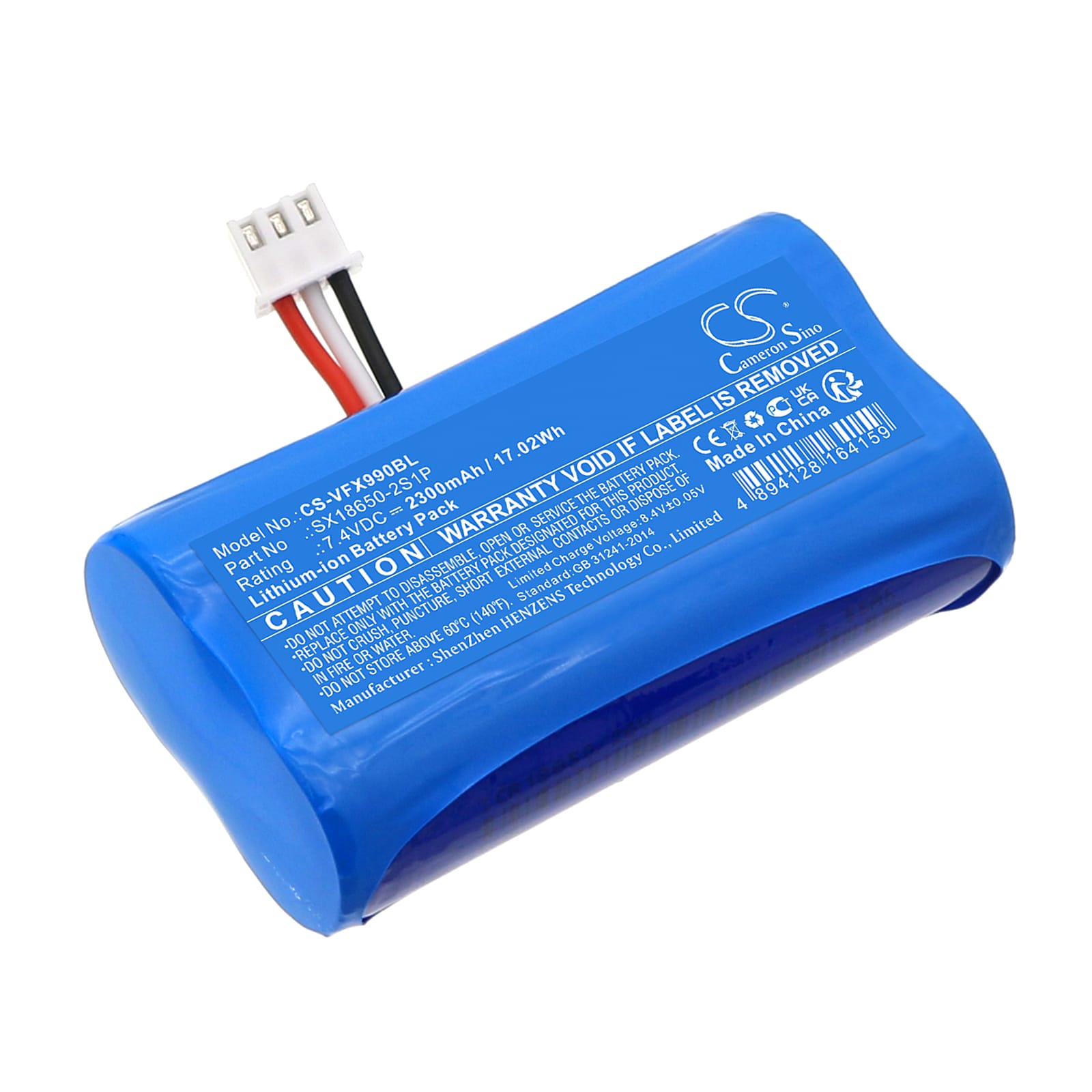 Batteri til Verifone X970 mfl - 2.300 mAh