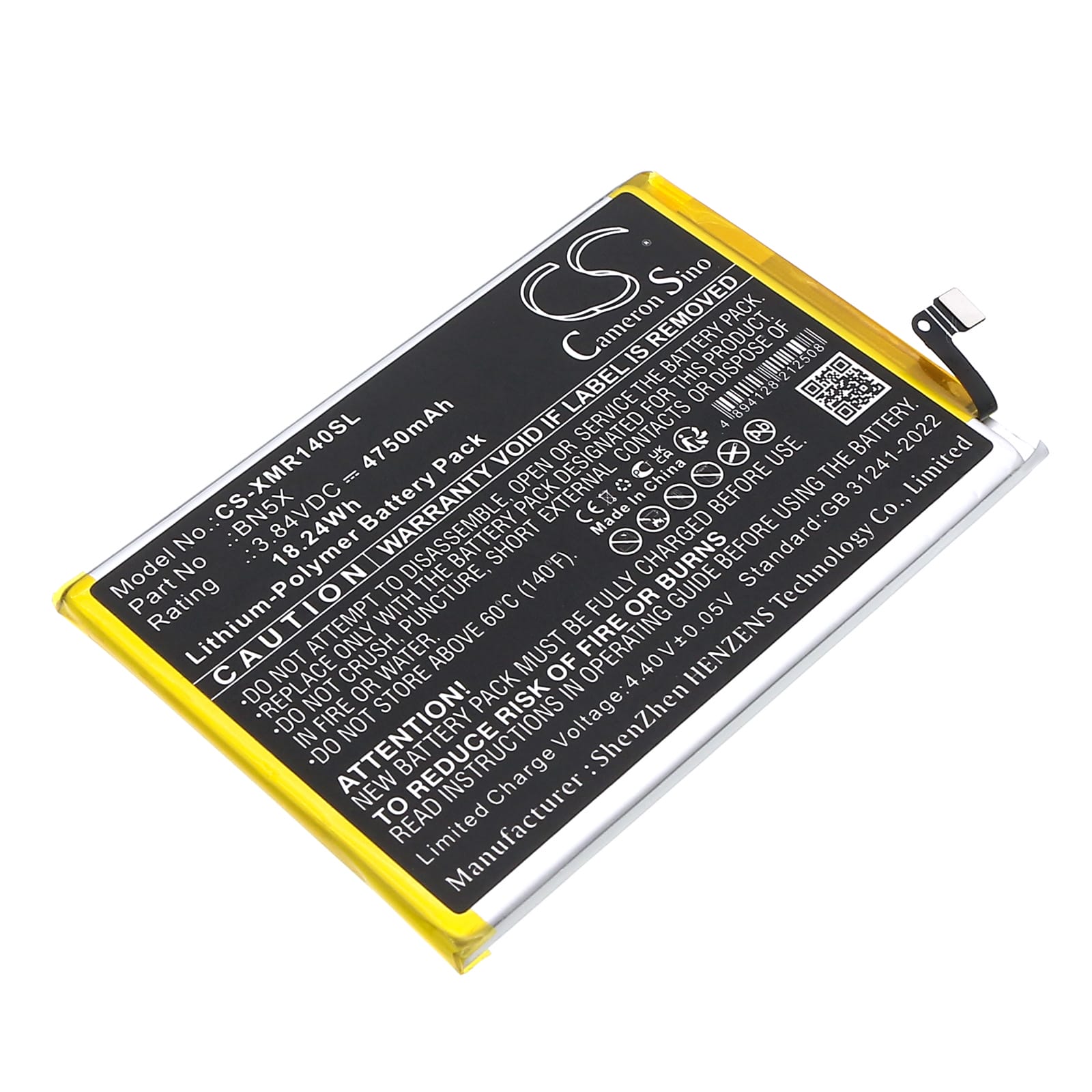 Batteri til Xiaomi Redmi 14C - 4.750 mAh