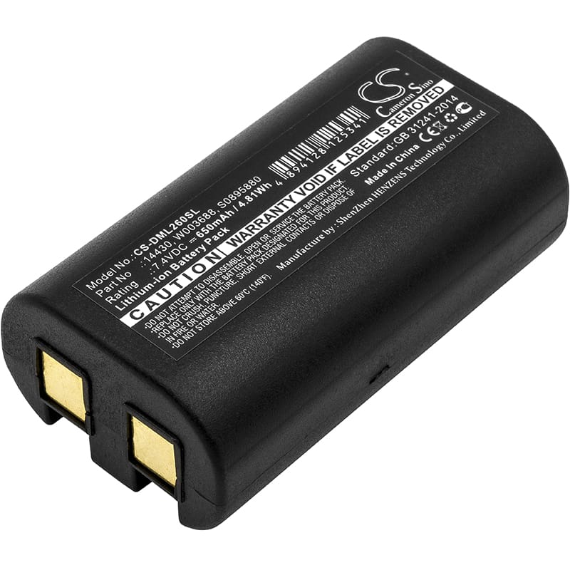 Batteri til Dymo 260P mfl - 650 mAh