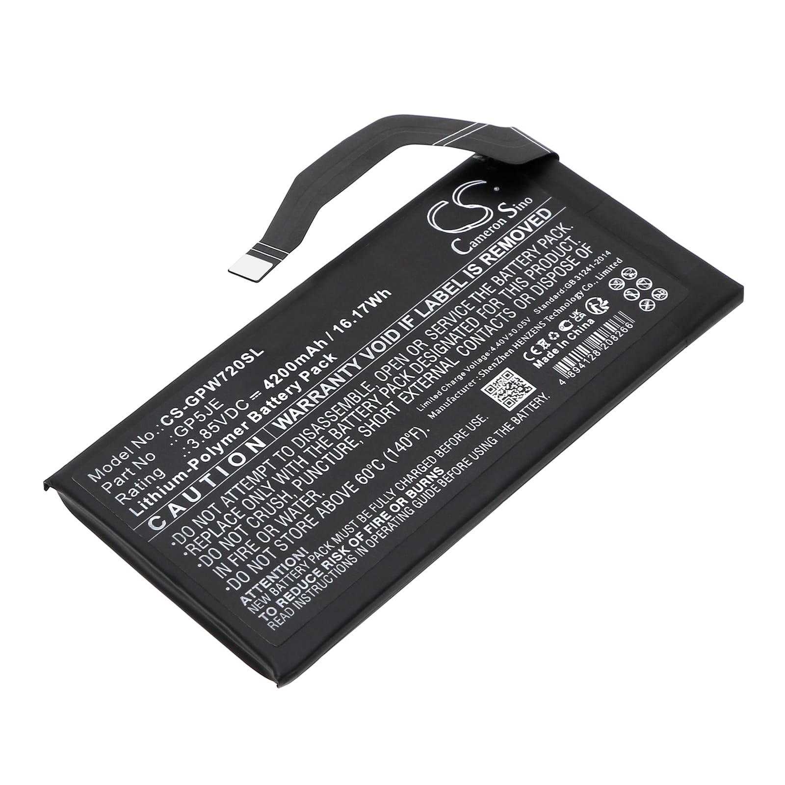 Batteri til Google Pixel 7A - 4.200 mAh