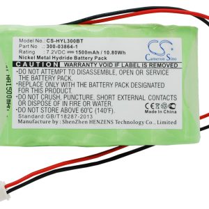 Batteri til Honeywell Ademco 300-03865 mfl - 1.500 mAh