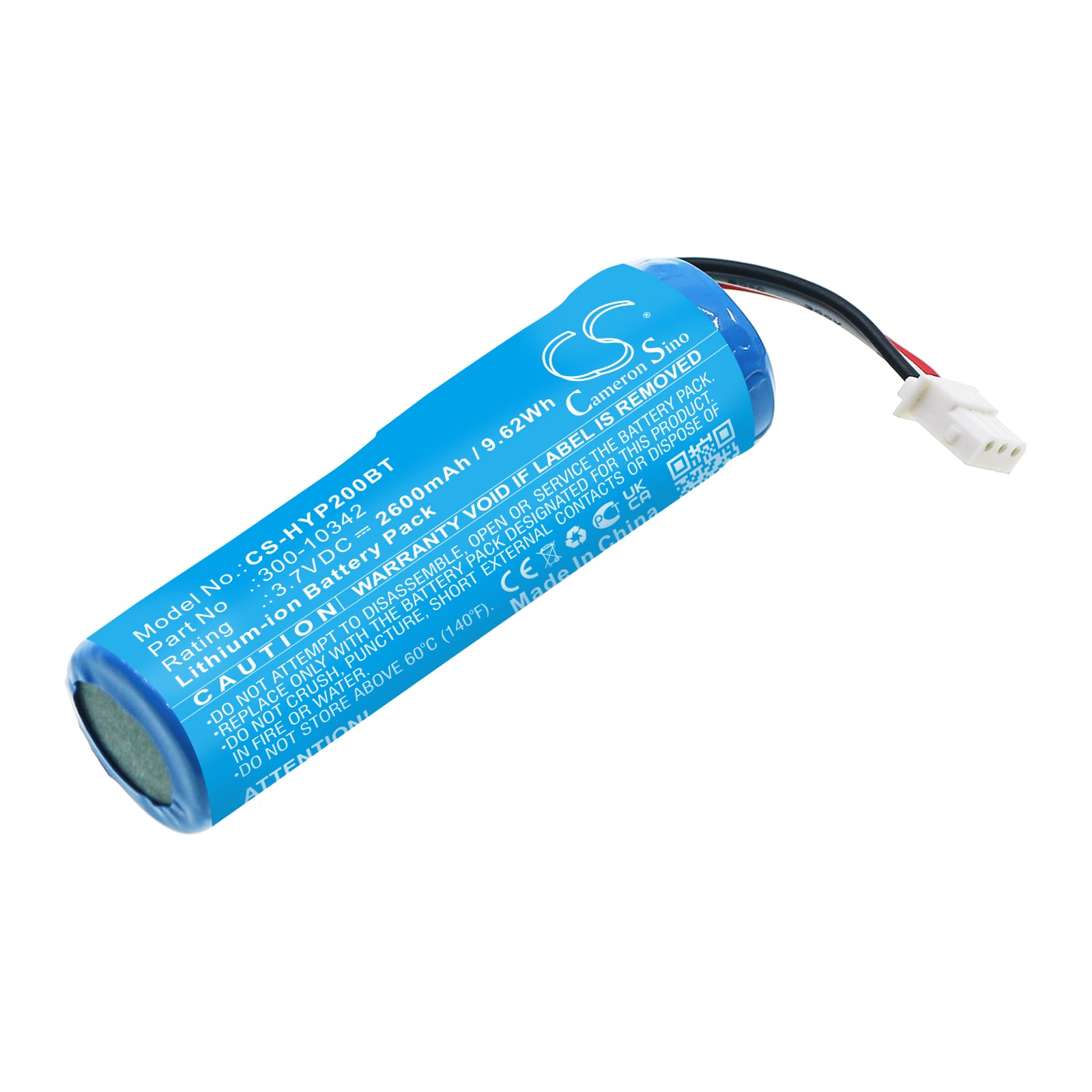 Batteri til Honeywell Home PROSIXC2W mfl - 2.600 mAh