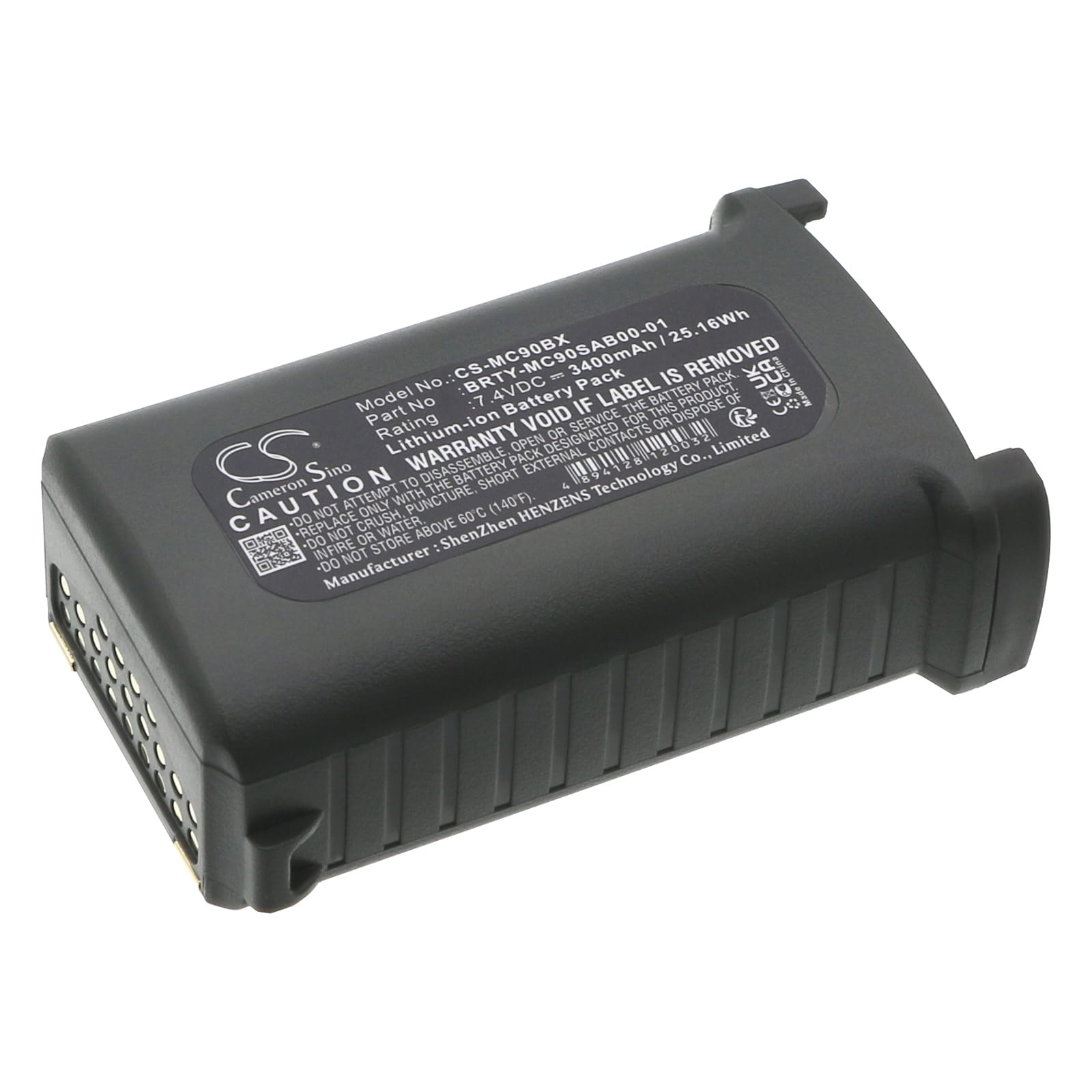 Batteri til Symbol MC9000 mfl - 3.400 mAh