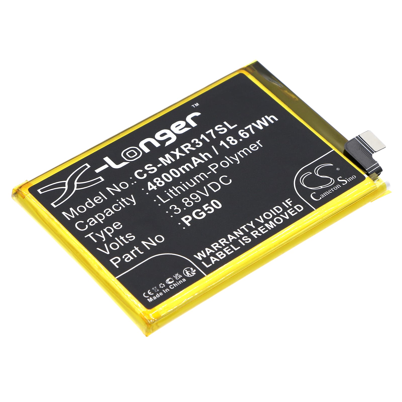 Batteri til Motorola Moto G Stylus 2023 mfl - 4.800 mAh