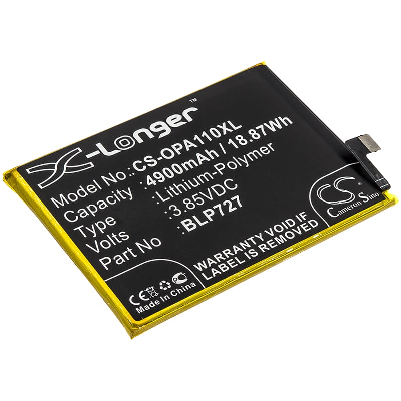 Batteri til Oppo A11x mfl - 4.900 mAh