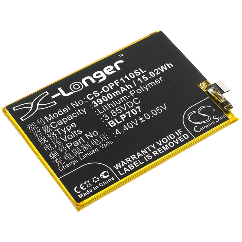 Batteri til Oppo F11 mfl - 3.900 mAh