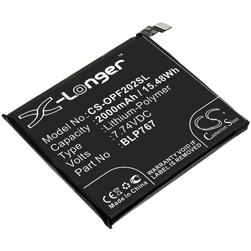 Batteri til Oppo Find X2 Pro mfl - 2.000 mAh