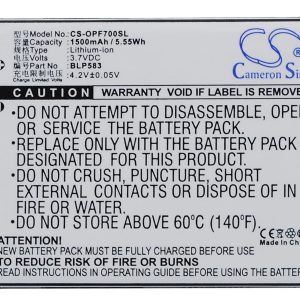 Batteri til Oppo 1105 mfl - 1.500 mAh