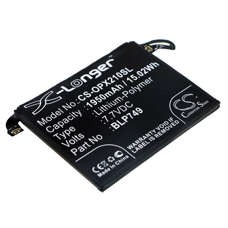 Batteri til Oppo Relme X2 Pro mfl - 1.950 mAh