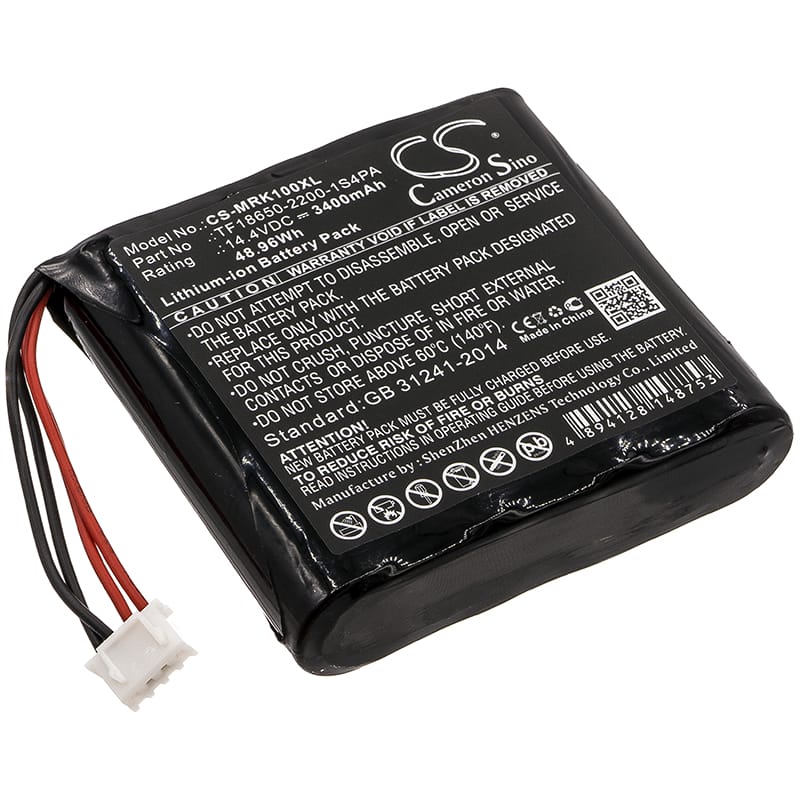 Batteri til Marshall Kilburn mfl - 3.400 mAh