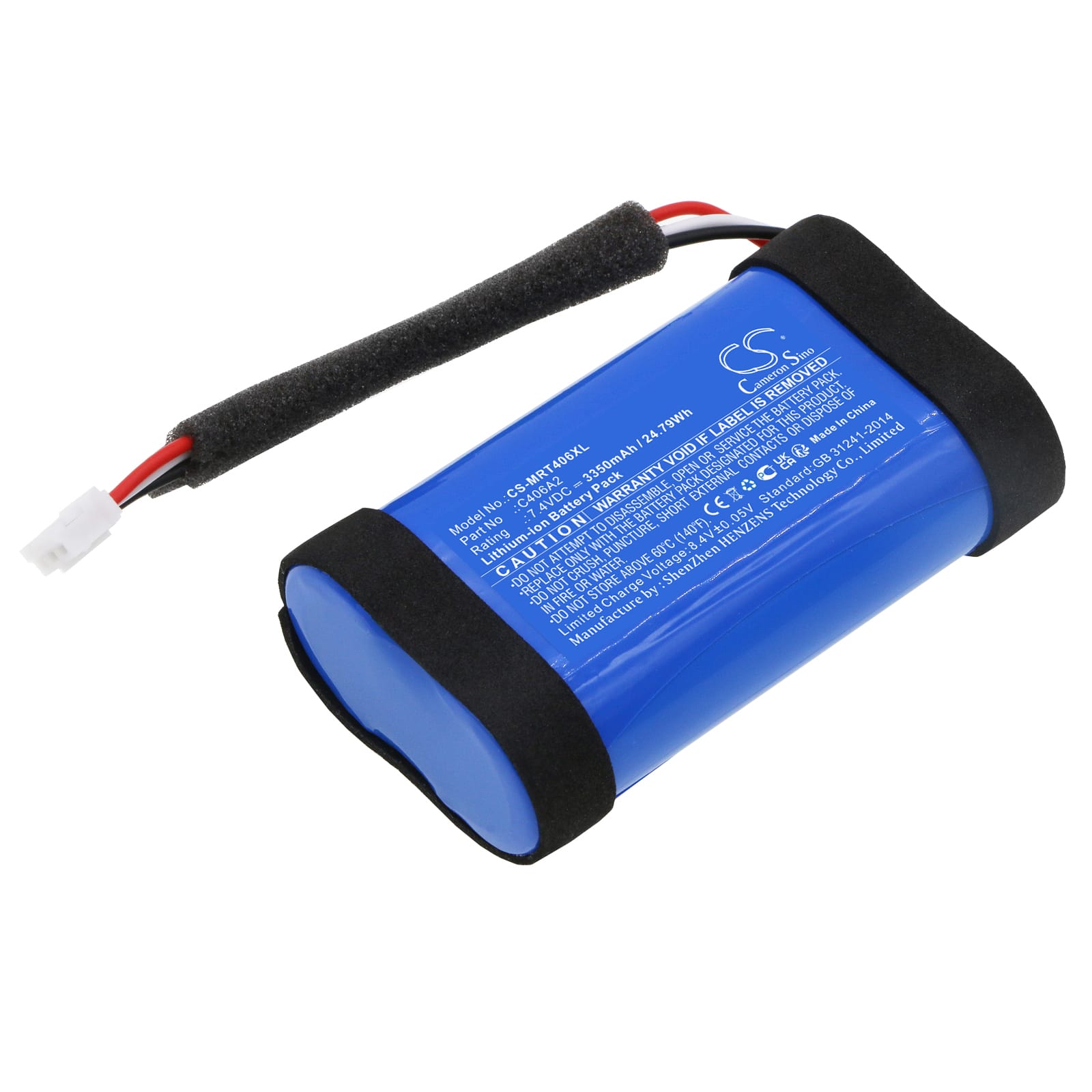 Batteri til Marshall Emberton mfl - 3.350 mAh