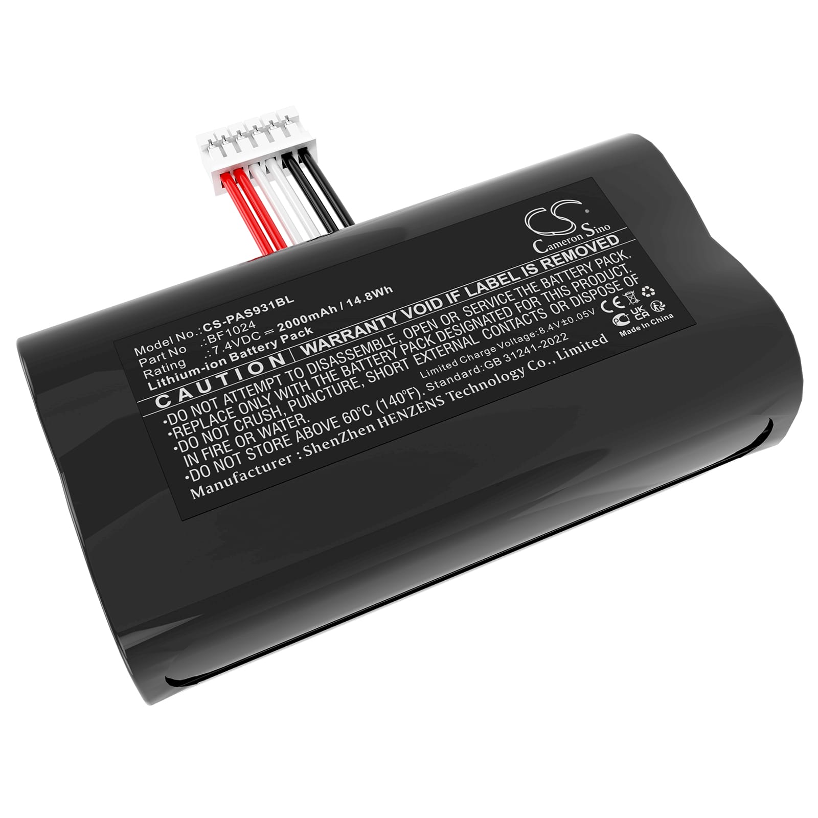 Batteri til Pax A910 - 2.000 mAh