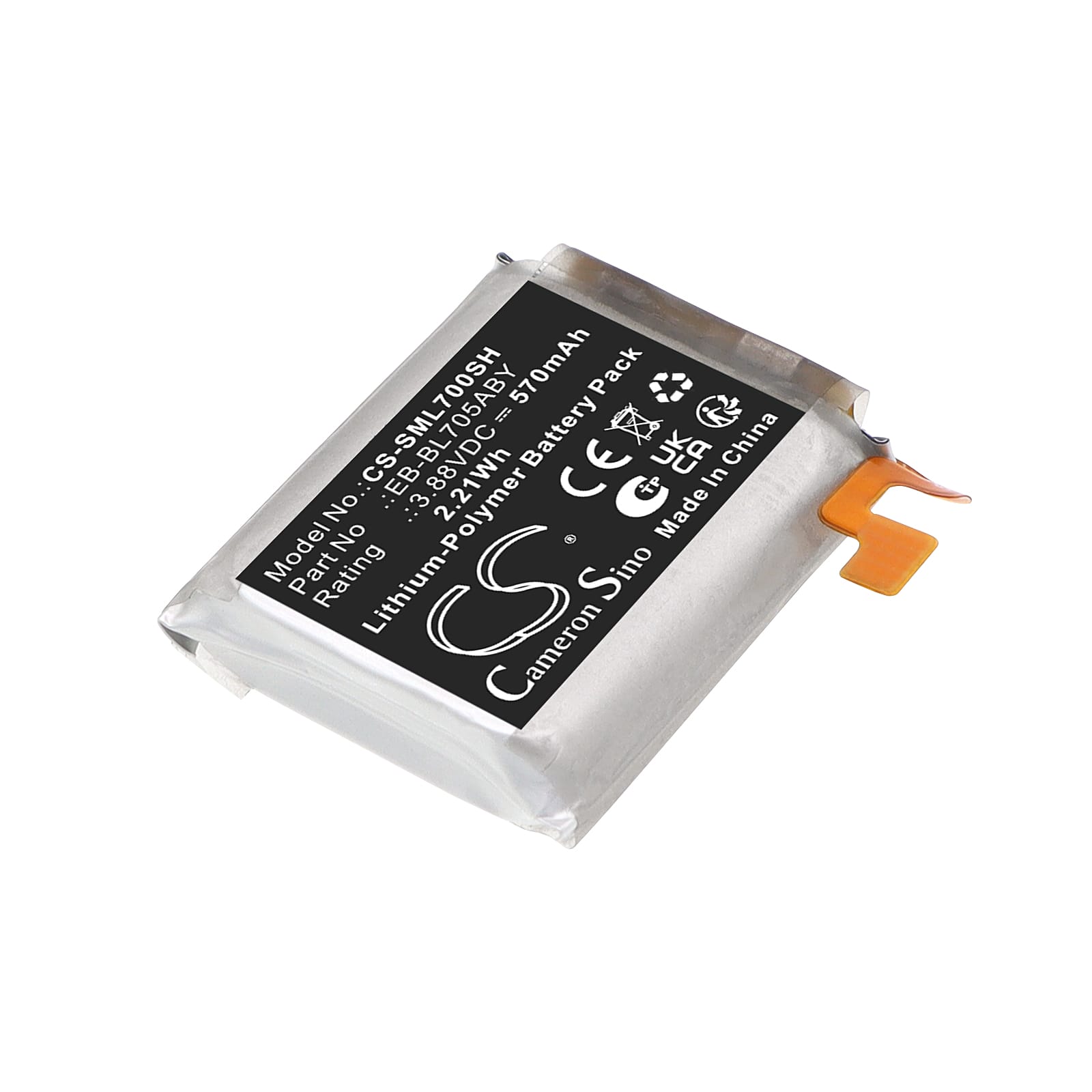 Batteri til Samsung Galaxy Watch 7 Ultra 47mm mfl - 570 mAh